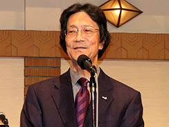 画像集#003のサムネイル/恒例の「役員バンド」がさらにパワーアップした,コーエーテクモホールディングスのパーティに潜入