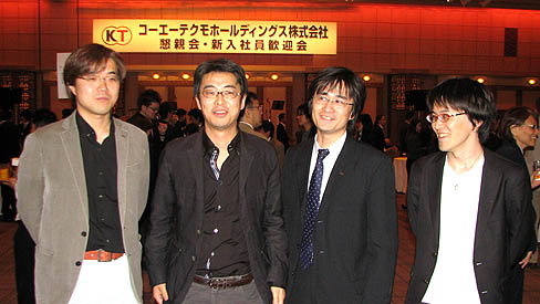 画像集#011のサムネイル/恒例の「役員バンド」がさらにパワーアップした,コーエーテクモホールディングスのパーティに潜入