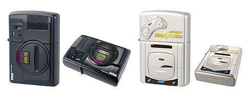 画像ギャラリー No.001のサムネイル画像 / バンプレスト,セガのゲーム機をモチーフにしたジッポーライターを発売。残念ながらゲームはできません