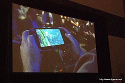 GDC 2011PSPμ嵡ȡNext Generation PortableפΥ쥯㡼ˤϲƥ೫ȯãܡNGPΥȤäARǽΥǥ»