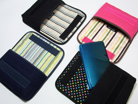 画像ギャラリー No.001のサムネイル画像 / suono,ハンドメイドの布製ニンテンドー3DS用ケースを本日発売