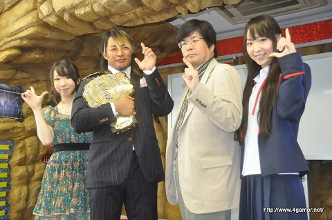 画像ギャラリー No.038のサムネイル画像 / ブシロードが新日本プロレス「G1 CLIMAX XXI」の冠スポンサーに。棚橋弘至選手もゲストで登場した「ブシロード戦略発表会 2011(夏)Part2」レポート