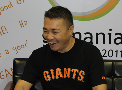 画像ギャラリー No.002のサムネイル画像 / ガマニアの総力を結集した「2011 Gamania Game Show」。単独ゲームショウを開催した狙いやグループの今後について,CEOのAlbert Liu氏に聞いてみた