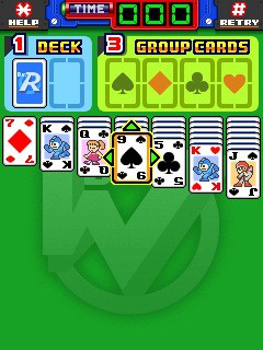 画像ギャラリー No.004のサムネイル画像 / トランプゲーム「ロックマン ソリティア」,カプコンパーティで本日配信開始