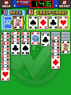 画像ギャラリー No.005のサムネイル画像 / トランプゲーム「ロックマン ソリティア」,カプコンパーティで本日配信開始