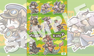 画像ギャラリー No.003のサムネイル画像 / 「まもるくん」復興支援プロジェクト第3弾として,スマフォ向けの壁紙が販売中