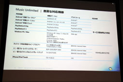 画像ギャラリー No.004のサムネイル画像 / ソニーが「Music Unlimited」体験会を開催。PS Vitaでのオフライン再生や,iOS対応にも言及
