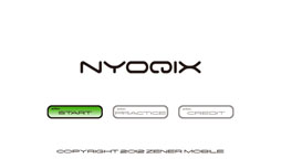 画像ギャラリー No.001のサムネイル画像 / PlayStation Mobile対応アプリ「NYOQIX」の配信が本日スタート
