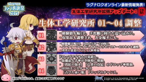 画像ギャラリー No.025のサムネイル画像 / 「10Second」のRJC連覇は成ったのか?「LoVA」コラボの詳細などが公開された「ラグナロクオンラインファン感謝祭2015」レポート