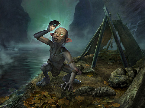 画像集#001のサムネイル/「The Lord of the Rings Online」,Gollumのコンセプトアートが公開