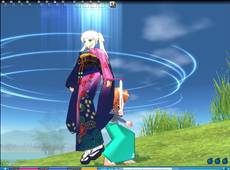 画像集#002のサムネイル/「マビノギ」,サンタ衣装やナオの振袖を冬季限定で販売開始