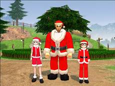 画像集#004のサムネイル/「マビノギ」,サンタ衣装やナオの振袖を冬季限定で販売開始