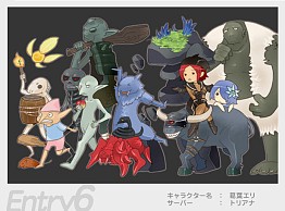 画像ギャラリー No.006のサムネイル画像 / 「マビノギ×WebMoney」イラストコンテスト,投票受け付け開始