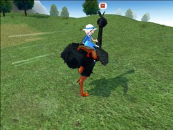 画像集#013のサムネイル/「マビノギ」に「農場」やダチョウ,ネア湖に生息するネッシー(?)っぽいボスが登場