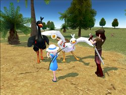 画像集#014のサムネイル/「マビノギ」に「農場」やダチョウ,ネア湖に生息するネッシー(?)っぽいボスが登場