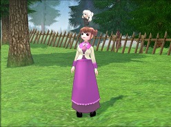 画像ギャラリー No.006のサムネイル画像 / 「マビノギ」ランダムボックスに,頭に乗せられる2頭身のナオが追加