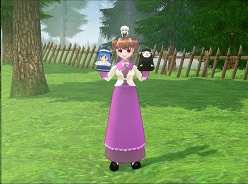 画像ギャラリー No.007のサムネイル画像 / 「マビノギ」ランダムボックスに,頭に乗せられる2頭身のナオが追加