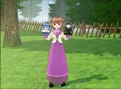 画像ギャラリー No.008のサムネイル画像 / 「マビノギ」ランダムボックスに,頭に乗せられる2頭身のナオが追加