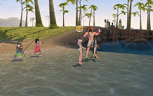 画像集#001のサムネイル/「マビノギ」,9周年記念9連続イベントの第6弾「のんびりフィッシング」を実施