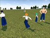 画像集#004のサムネイル/「マビノギ」,3つの部活で競う「夏合宿!風船飛ばしバトル」イベントを開催