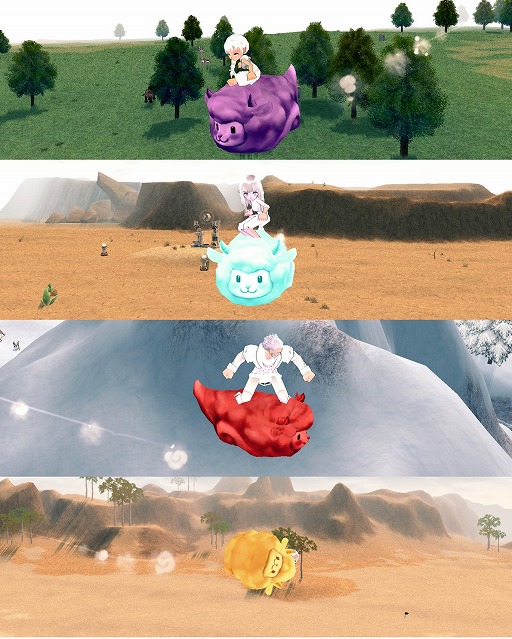 画像ギャラリー No.002のサムネイル画像 / 「マビノギ」,「交易ゲーム」イベントVol.2が開催。新ペット羊の「めぇ」も登場