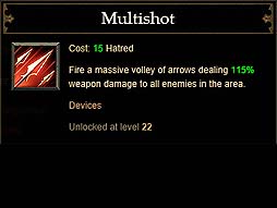 画像ギャラリー No.007のサムネイル画像 / 「Diablo III」のスキルについての新情報公開。それぞれのスキルを紹介した,ムービーは,ファンなら必見