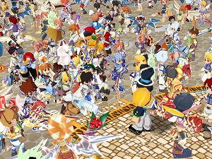 画像集#003のサムネイル/「シールオンライン」プレイヤーは,“師走に疾走”だ