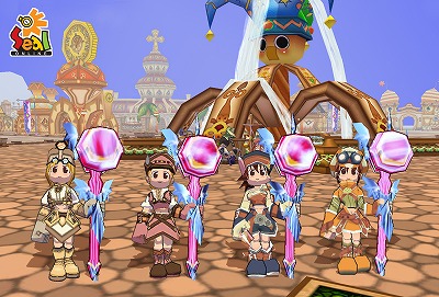 画像集#004のサムネイル/「シールオンライン」,新年は○×クイズイベント