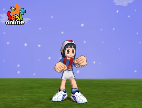 画像ギャラリー No.001のサムネイル画像 / 「シール」川でユニフォームが釣れる!? 乗れるサッカーボールも