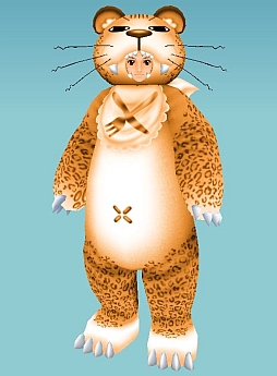 画像ギャラリー No.019のサムネイル画像 / 「Master of Epic」,渡辺とおる氏デザインの“ヒョウの着ぐるみ装備”が実装