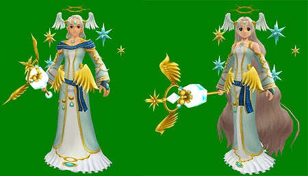 画像集#002のサムネイル/「Master of Epic」,投票で選ばれたグラフィック装備「天空司祭装備」が登場