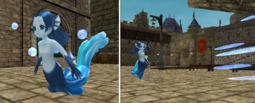 画像集#002のサムネイル/「Master of Epic」,新たなペットは人魚の姿をした精霊「ウンディーネの幼精」