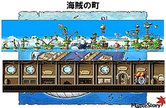画像集#003のサムネイル/海賊に続いては,ゲームの世界観が明かされていく。「メイプルストーリー」開発陣が語る新路線