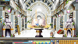 画像集#009のサムネイル/「メイプルストーリー」が本日アップデート。新コンテンツ「次元の図書館」を実装