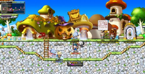 画像集#002のサムネイル/「メイプルストーリー」,アップデートで新コンテンツ「フレンズストーリー」を実装。ワールド統合により,今後のワールドは12個から5つに