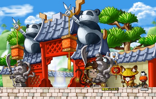 画像ギャラリー No.001のサムネイル画像 / 「メイプルストーリー」,アップデートで新コンテンツ「竜虎伝」がオープン