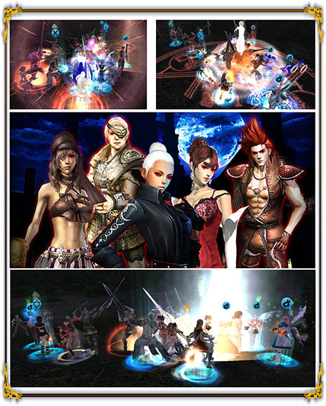 画像集#002のサムネイル/「グラナド・エスパダ」のミッション「紋様の呪いの解除」に新難度ナイトメアモードが実装。「装備プリセット」機能の改善も図られる