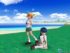 画像集#005のサムネイル/夏を先取り! 「スカッとゴルフ パンヤ」に「リベラ学園夏服」実装
