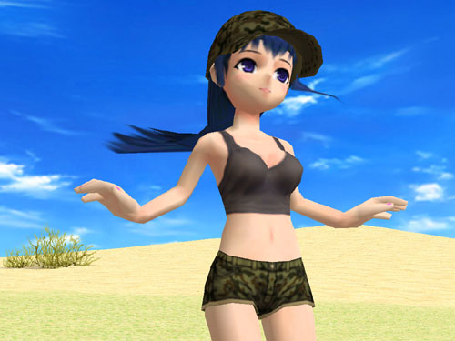 画像集#005のサムネイル/「パンヤ」にミリタリー衣装登場。健康美あふれる画像32点を掲載