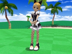 画像集#002のサムネイル/「パンヤ」“ガチャッとポンタ”にネコミミ付き「ウェイター衣装」が登場