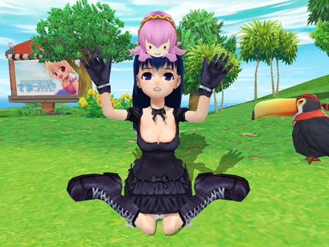 画像集#002のサムネイル/ルカといえばタコ? 「パンヤ×巡音ルカ」で実装されるアイテムを誰よりも先にチェック