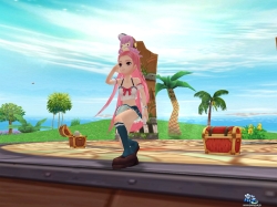 画像集#022のサムネイル/「パンヤ×巡音ルカ」,アリン専用「ルカ衣装」と「たこルカ」装備が本日登場に