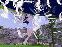 画像ギャラリー No.002のサムネイル画像 / 天使?悪魔? 「パンヤ」アリンにモーション変化アイテム実装