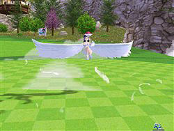 画像ギャラリー No.004のサムネイル画像 / 天使?悪魔? 「パンヤ」アリンにモーション変化アイテム実装