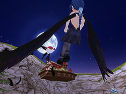 画像ギャラリー No.006のサムネイル画像 / 天使?悪魔? 「パンヤ」アリンにモーション変化アイテム実装