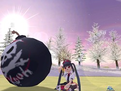 画像ギャラリー No.006のサムネイル画像 / ティーグラウンドで爆発が!「パンヤ」,人気キャラクター“クー”のモーション変化アイテムを本日実装