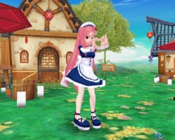 画像ギャラリー No.004のサムネイル画像 / 「パンヤ」カズは“魔王”,ルーシアは“メイド”に。新衣装が登場