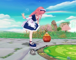 画像ギャラリー No.006のサムネイル画像 / 「パンヤ」カズは“魔王”,ルーシアは“メイド”に。新衣装が登場