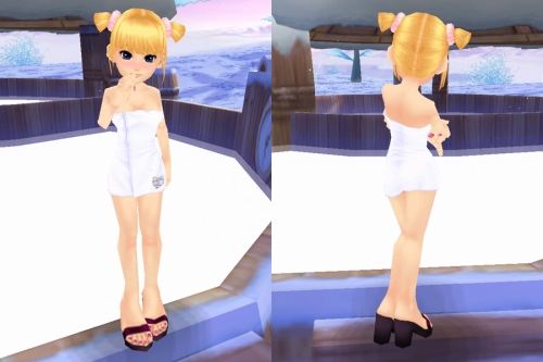 画像ギャラリー No.003のサムネイル画像 / 「パンヤ」ガチャに“お風呂セット”。バナーで入浴シーンも確認可