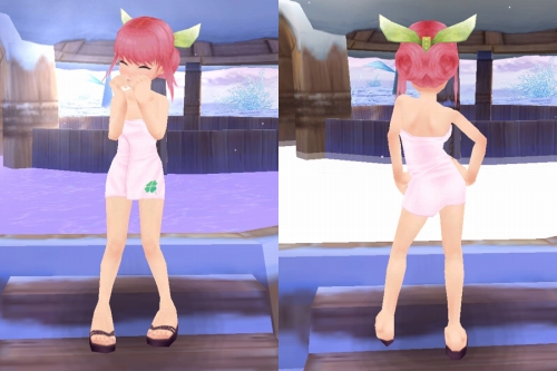 画像ギャラリー No.006のサムネイル画像 / 「パンヤ」ガチャに“お風呂セット”。バナーで入浴シーンも確認可